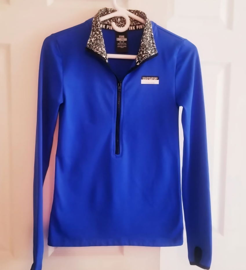 PINK Victoria's Secret Ultimate Pullover Sweater, Blue