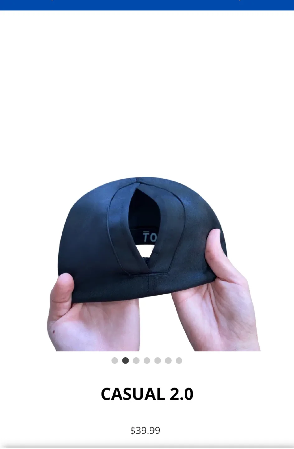 Topknot Black Baseball Cap - Size M/L image indicator(9)