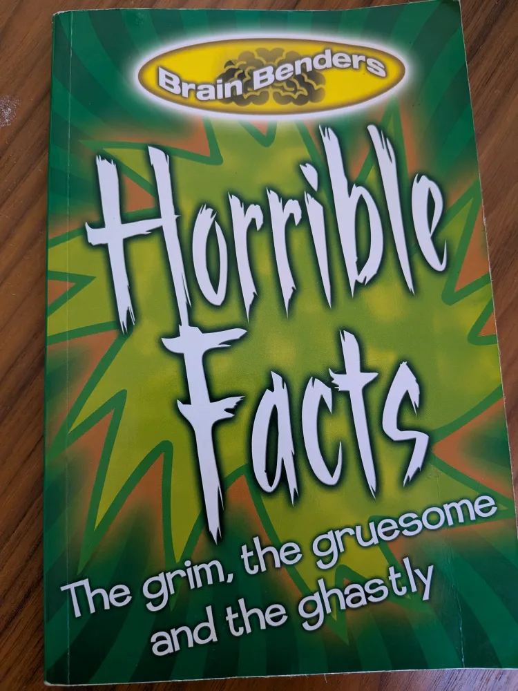 Brain Benders: Horrible Facts Book thumbnail