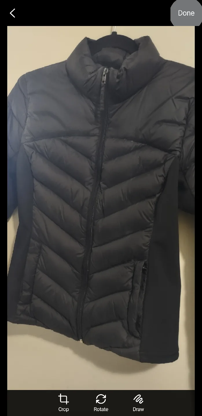 Hollister Black Puffer Jacket image indicator(3)
