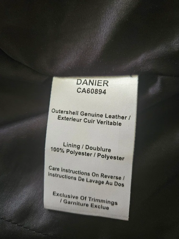 Danier Leather Jacket - Women's Size 2XS image indicator(5)