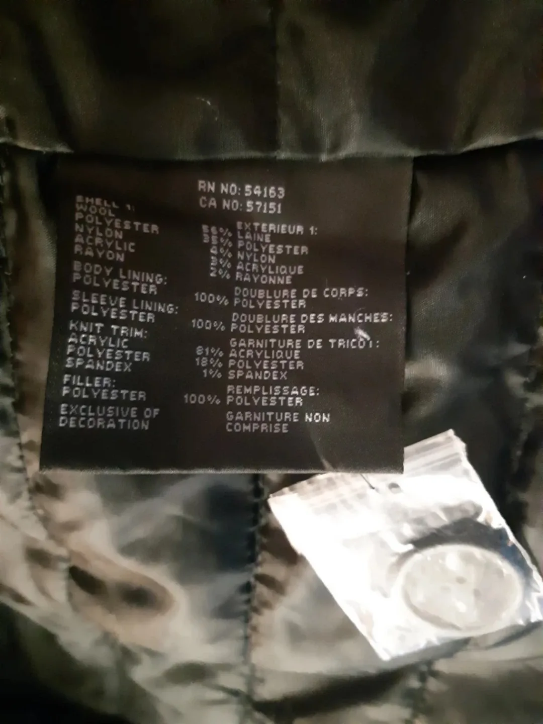 🥕Marc New York Andrew Marc Black Coat - Size M image indicator(3)