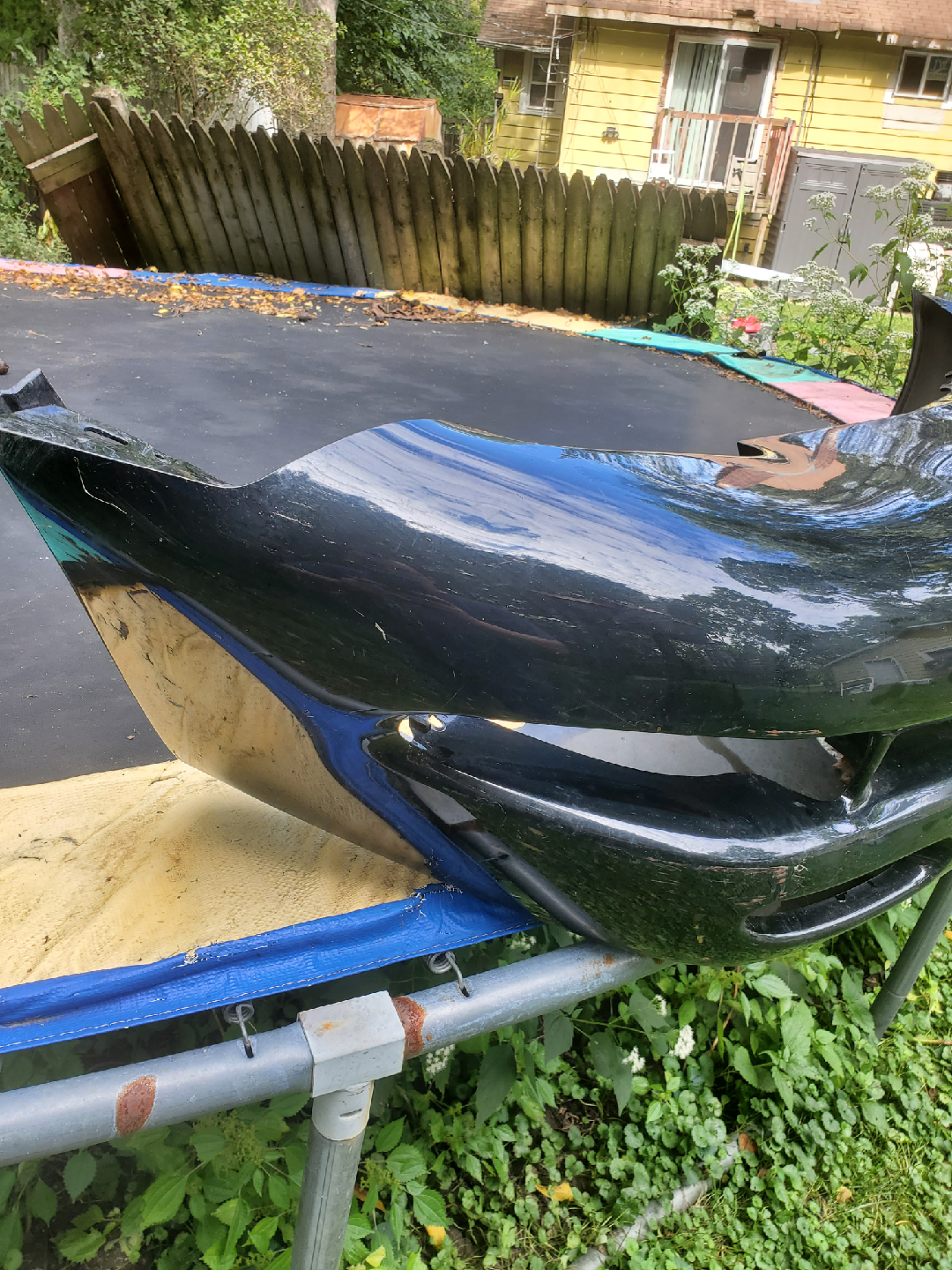 OEM black C5 CORVETTE front bumper 1997-2004 - photo 2