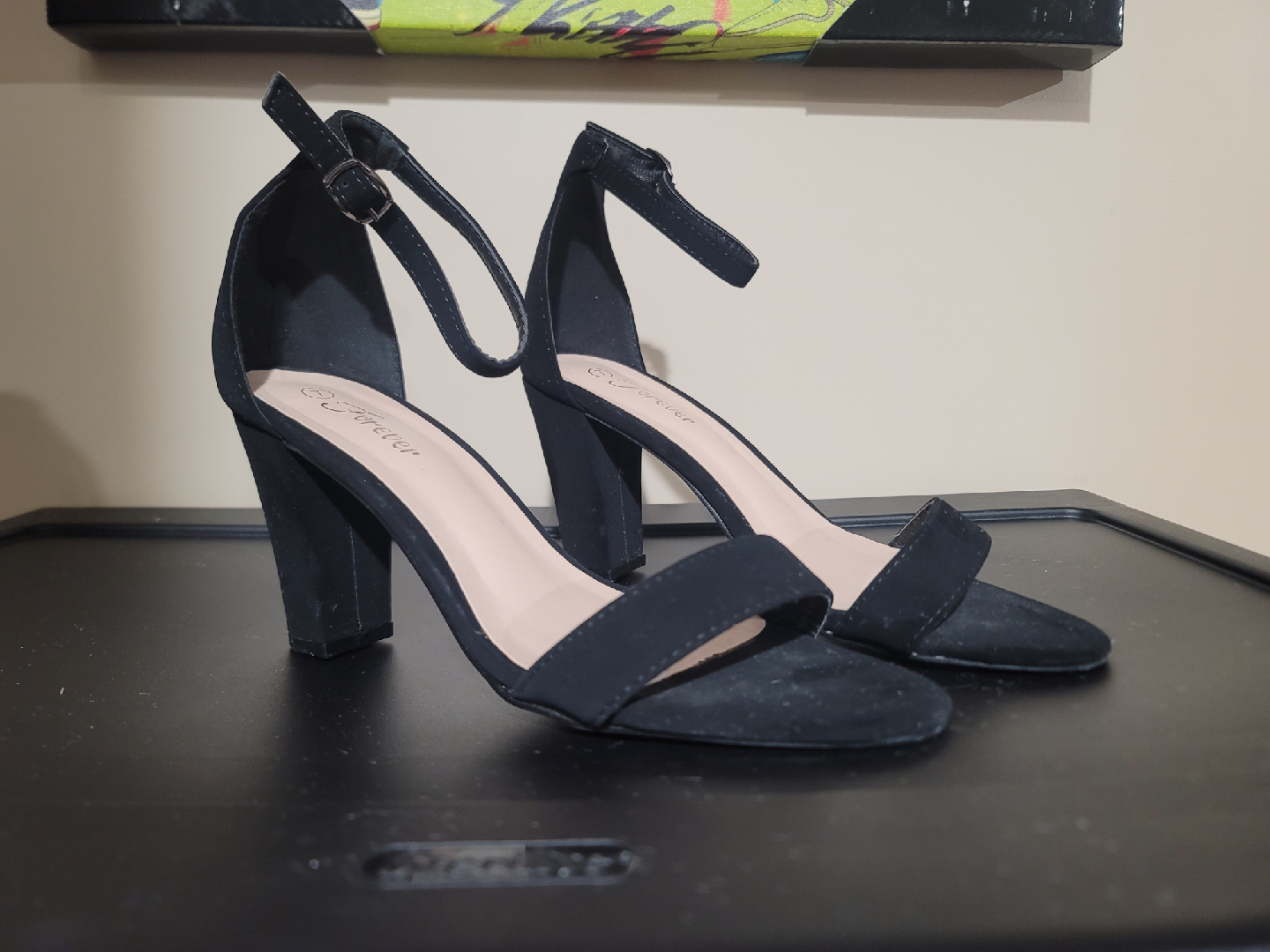 Black Heels, Size 7