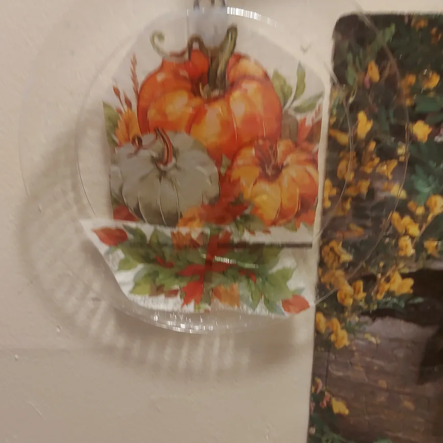 Fall Themed Plate thumbnail