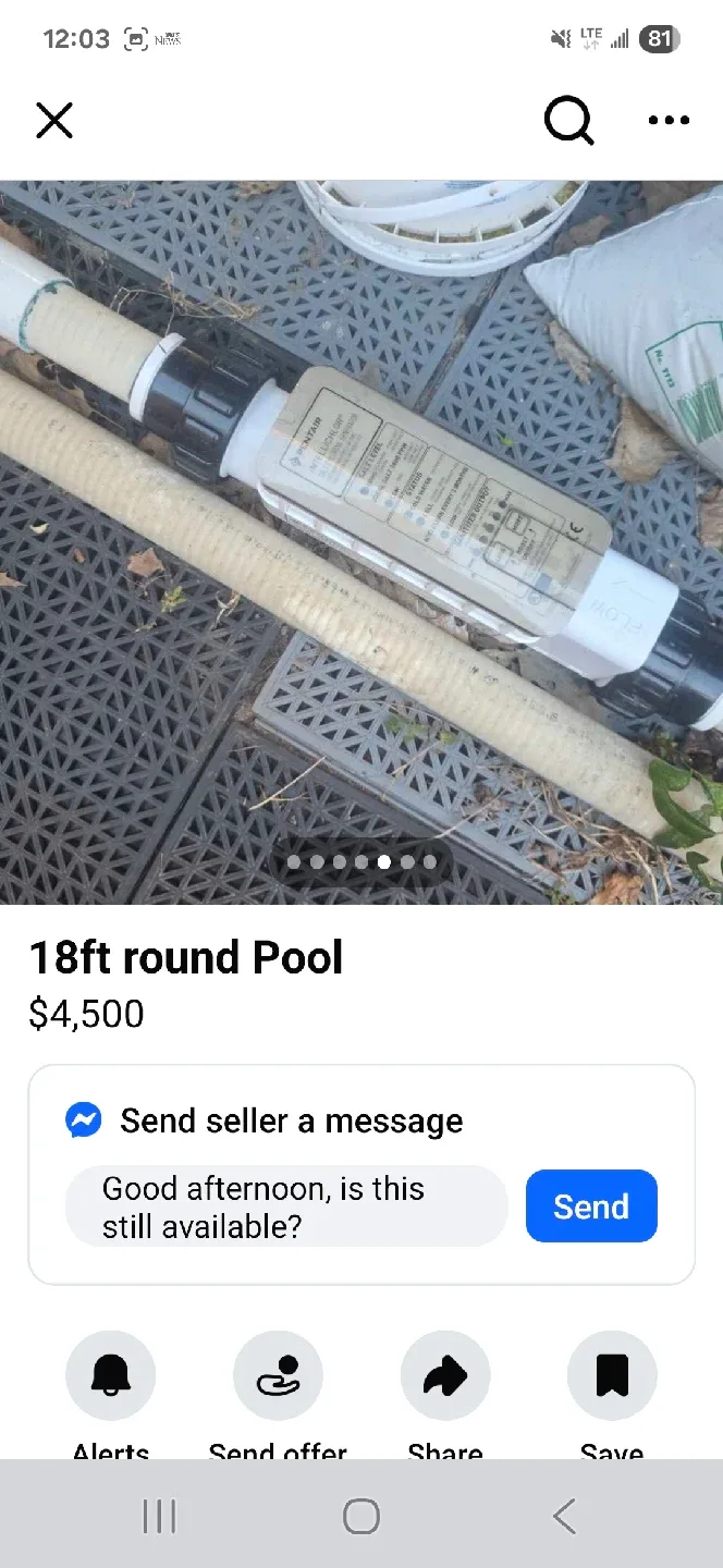 18ft Round Above Ground Pool image indicator(5)