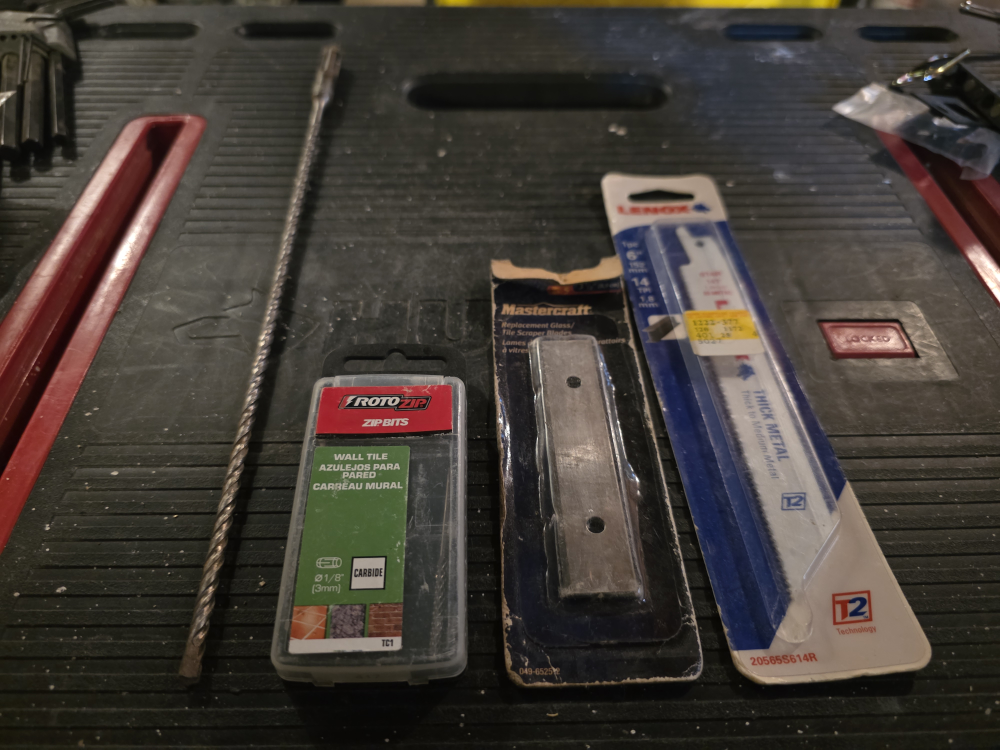 Lenox 6" 14T Bi-Metal Saw Blade + Mastercraft Glass/Tile Scraper