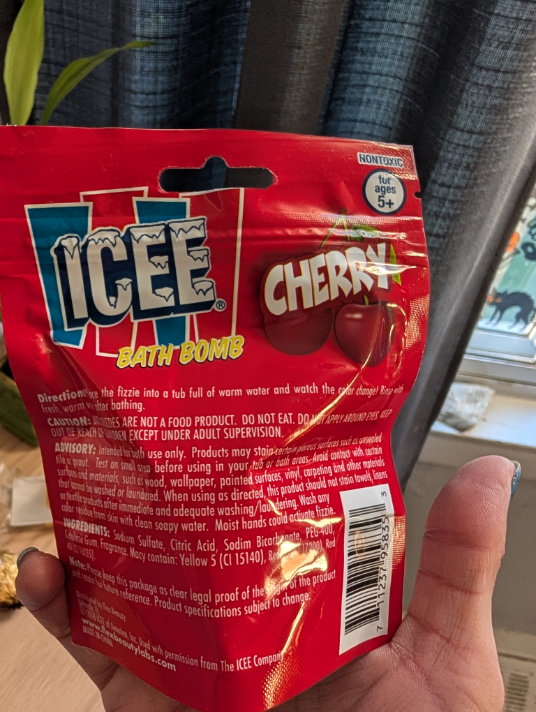 ICEE Cherry Bath Bomb - New! - photo 2