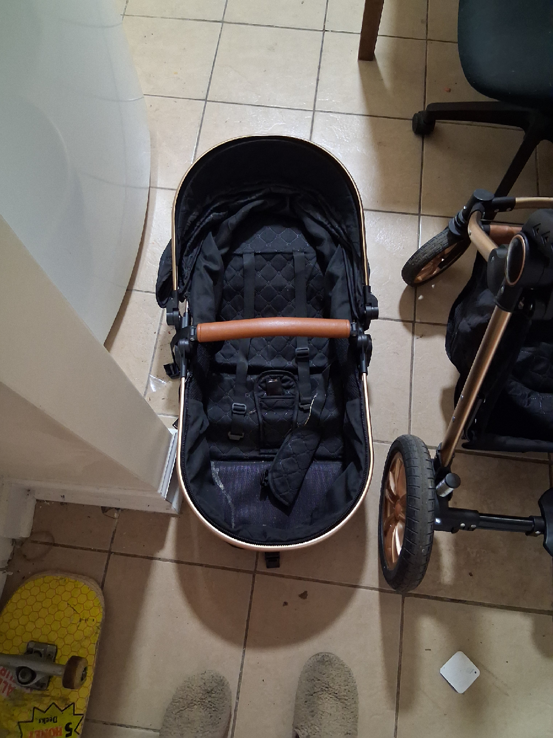 Mockingbird Single-to-Double Stroller - Black