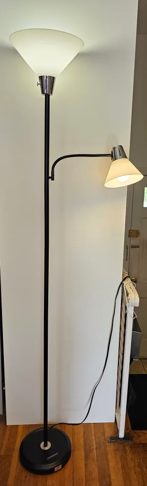 Lepower Floor Lamp with Adjustable Reading Light image indicator(5)