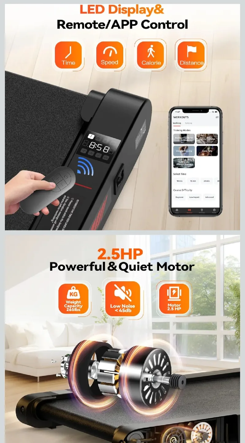 Treadmills Walking Vibration Pad image indicator(2)