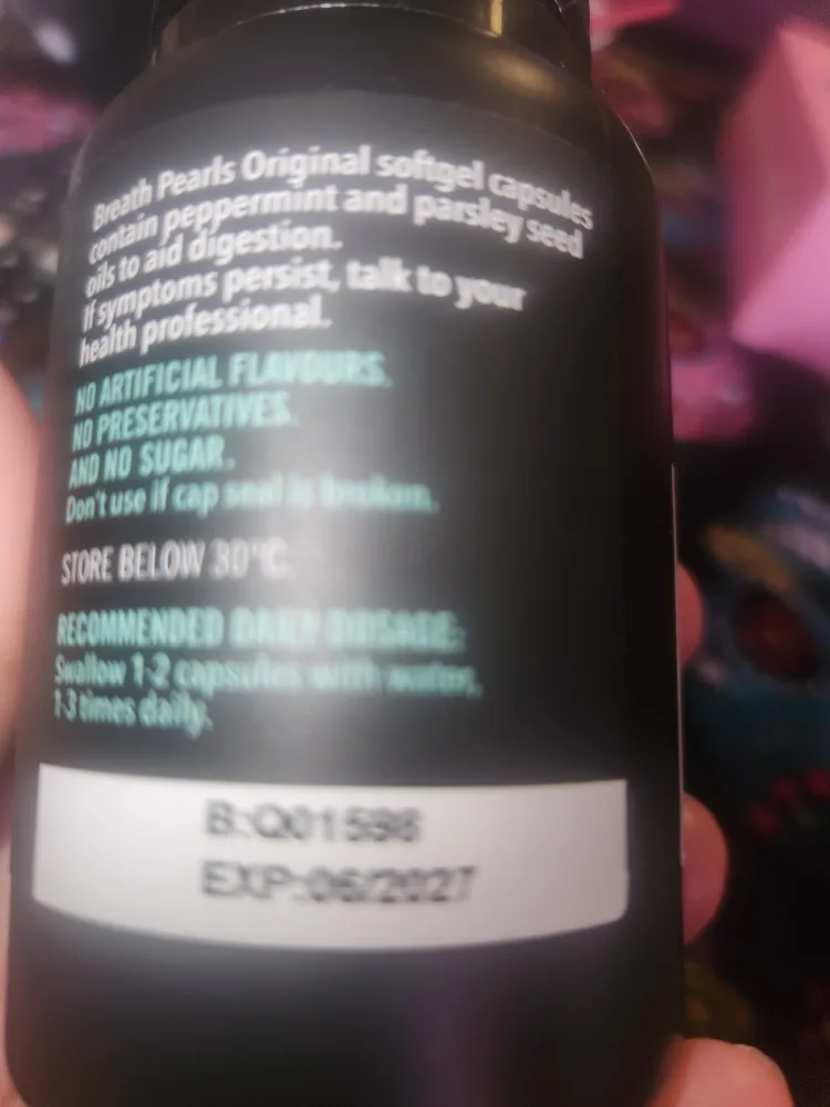 Breath Pearls Original Fresh Mint 150 Softgels image indicator(5)