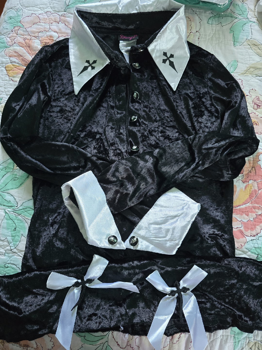 Dreamgirl Wednesday Addams Costume - Size M - photo 2