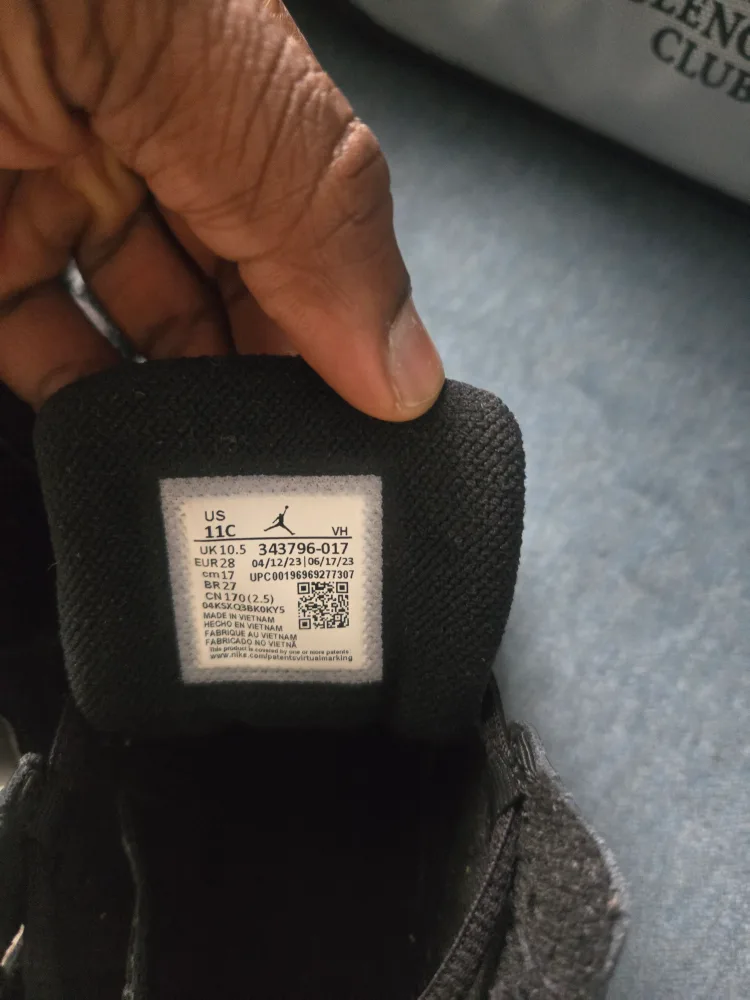 Jordan True Flight Toddler Shoes - Size 11C image indicator(3)