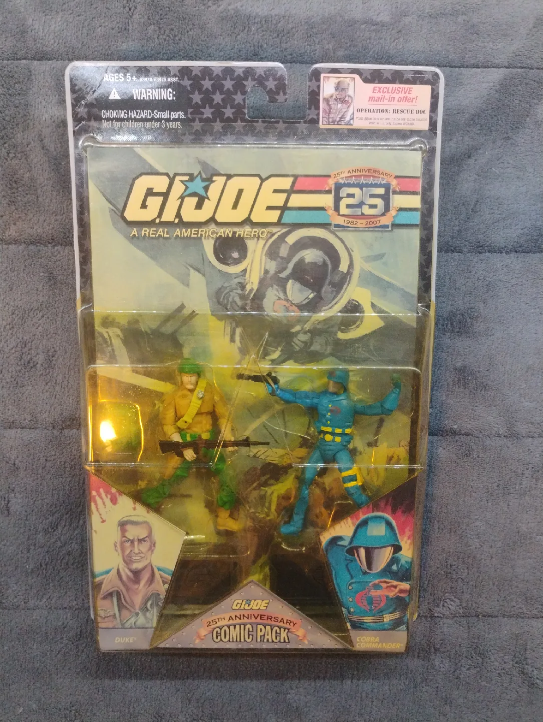 GI Joe 25th Anniversary Comic Pack - New in Box! thumbnail