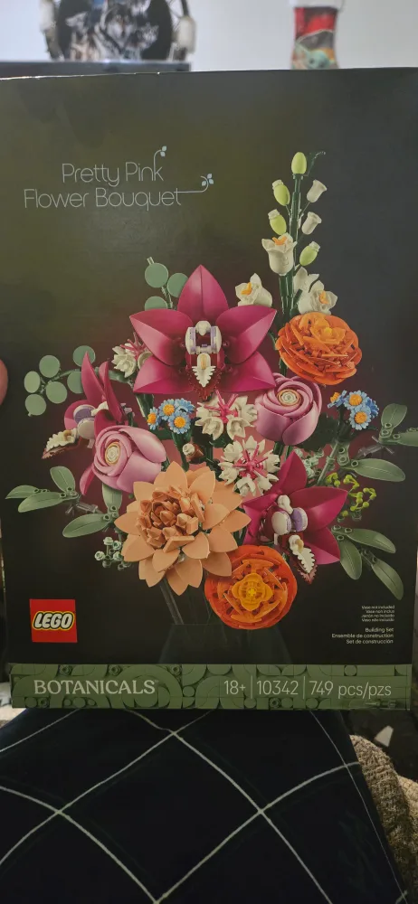 LEGO Botanicals Pretty Pink Flower Bouquet 10342