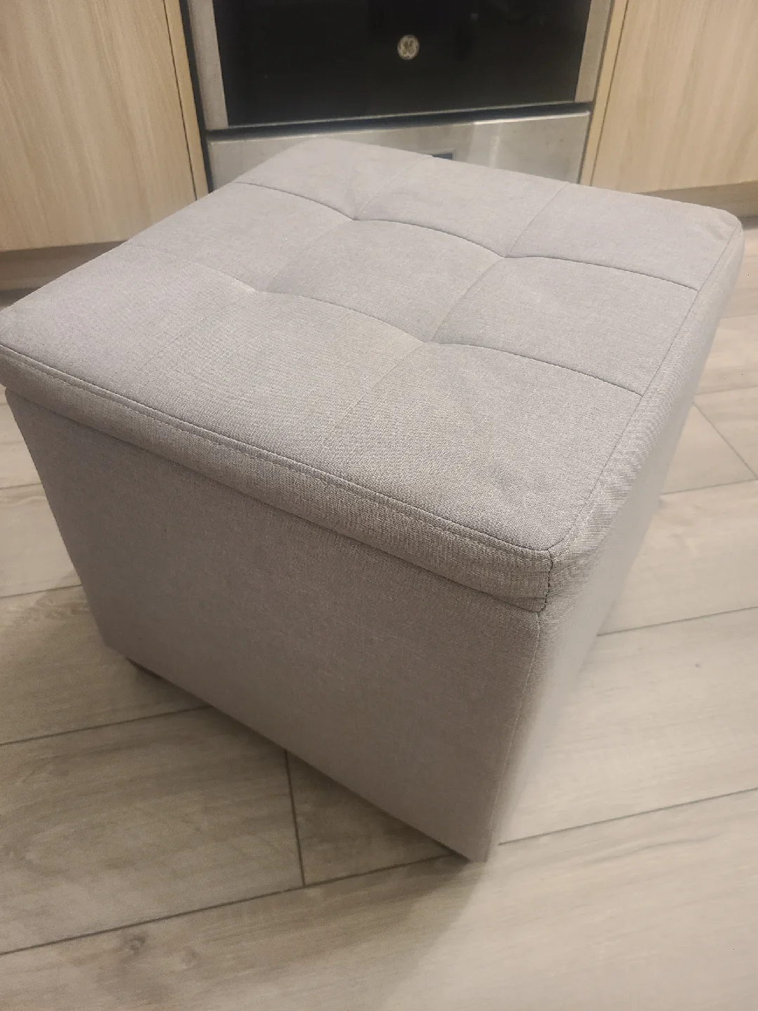 Grey Storage Ottoman image indicator(2)