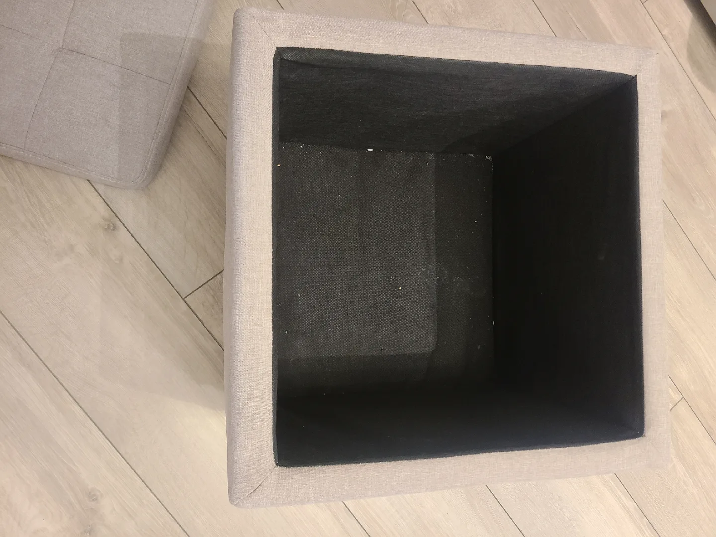 Grey Storage Ottoman image indicator(5)