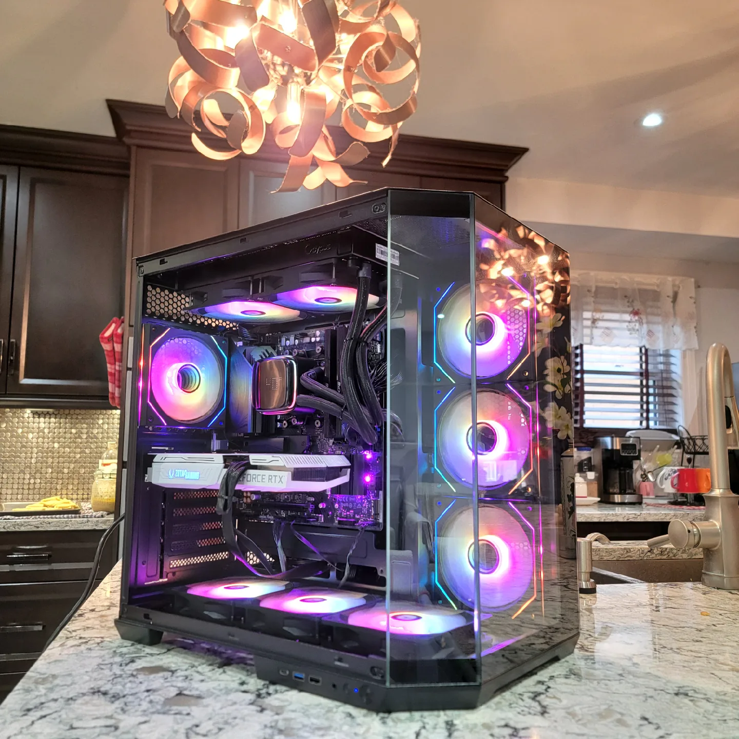 CUSTOM GAMING PC : Ryzen 5 7600 / RTX 3070 / 32GB RAM DDR5/ WIFi image indicator(7)