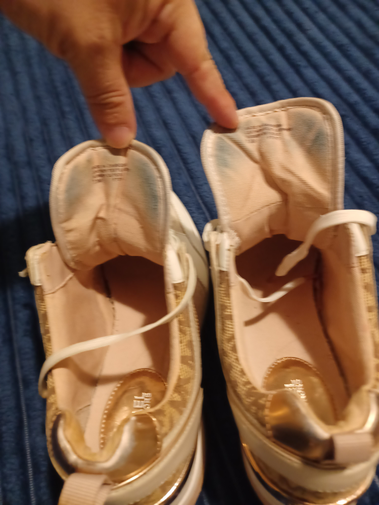 Michael Kors White/Gold Sneakers - photo 5