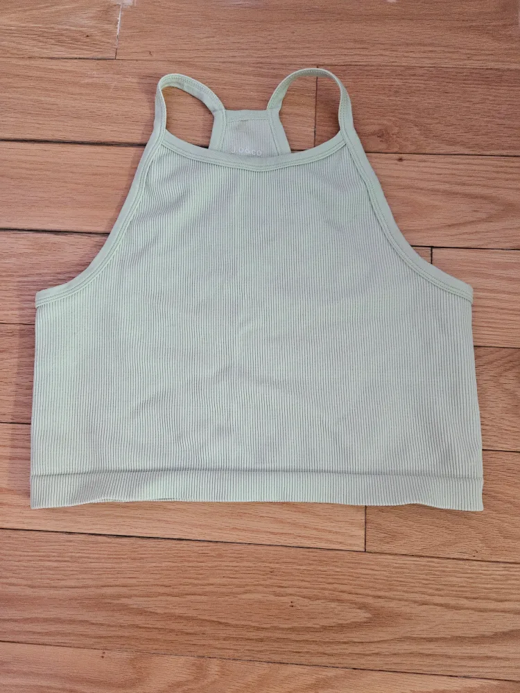 J.O & CO Ribbed Tank Top - Size S/M image indicator(2)