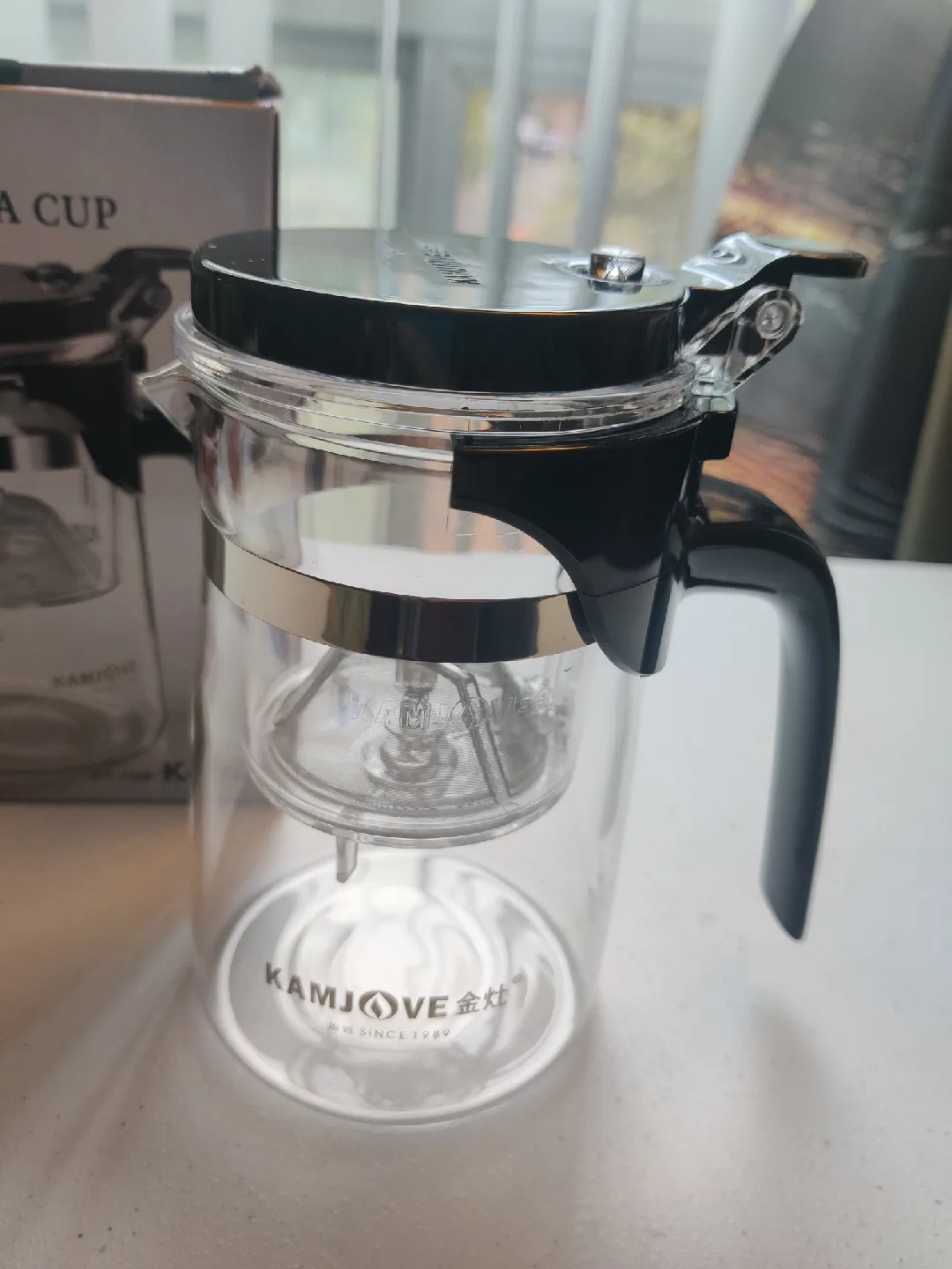 Kamjove K-201 Press Art Tea Cup image indicator(2)