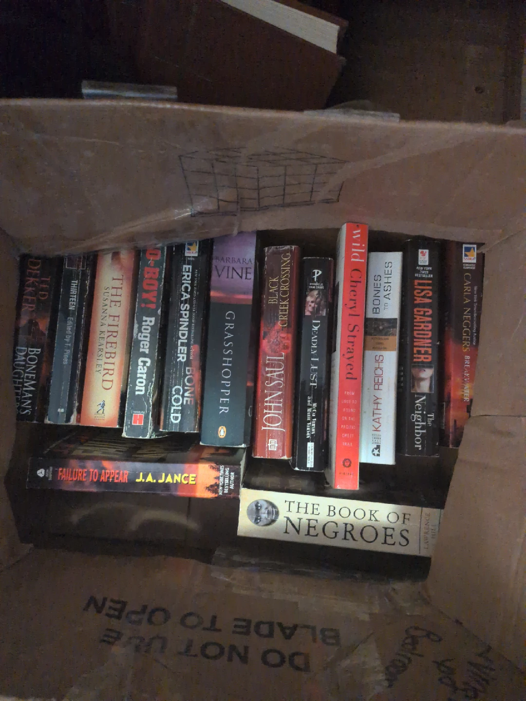 Box of Assorted Books