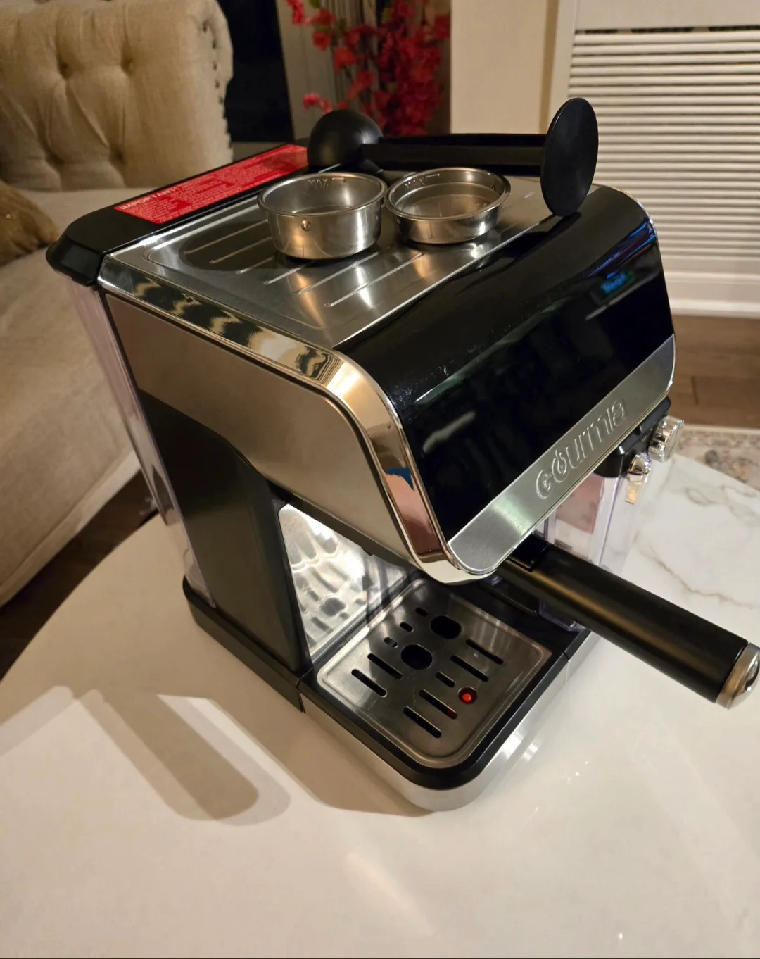 Gourmia Espresso Machine image indicator(3)