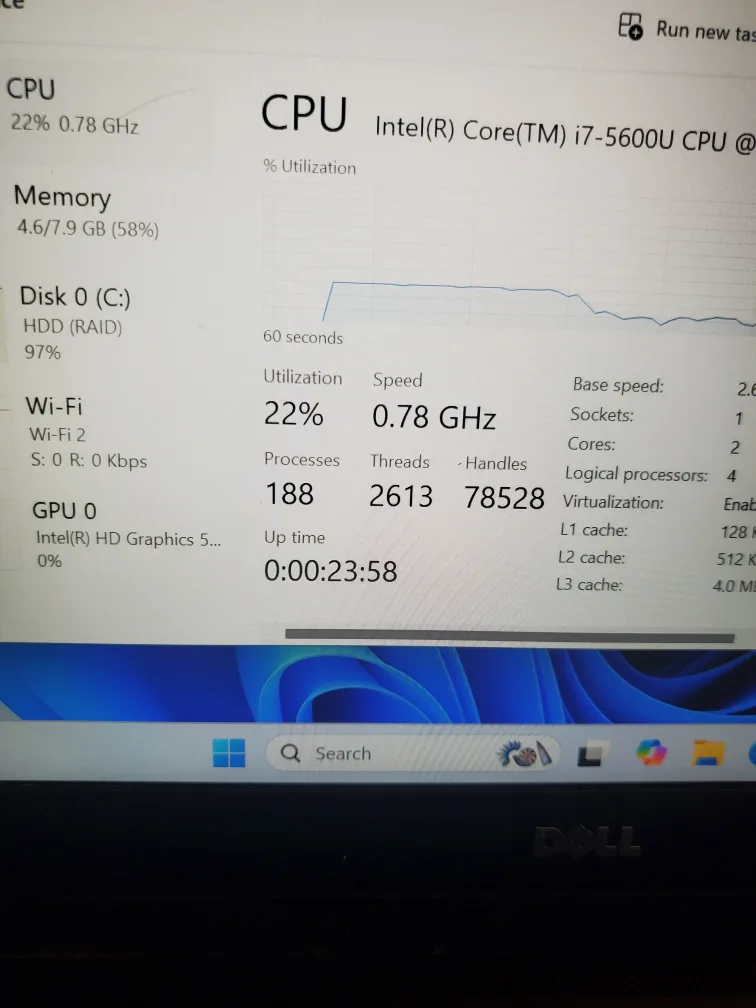 14inch i7 5th gen Windows 11pro  Dell Latitude E7450 Laptop image indicator(9)