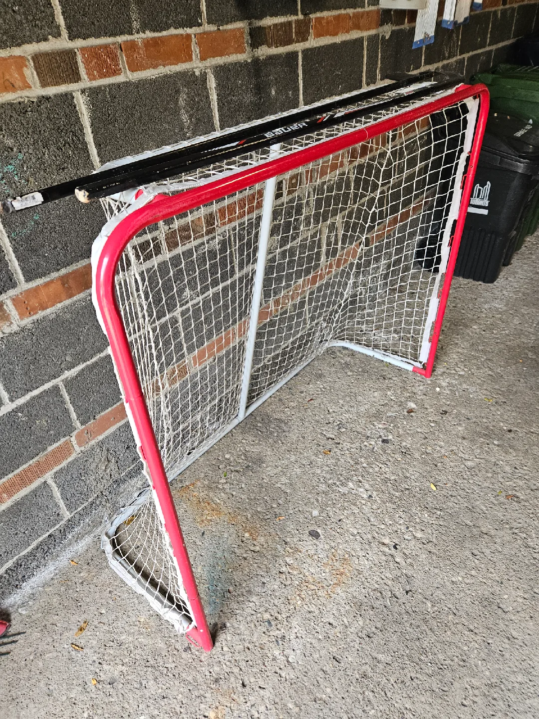 54" x 44" Hockey Net & youth Sticks image indicator(3)
