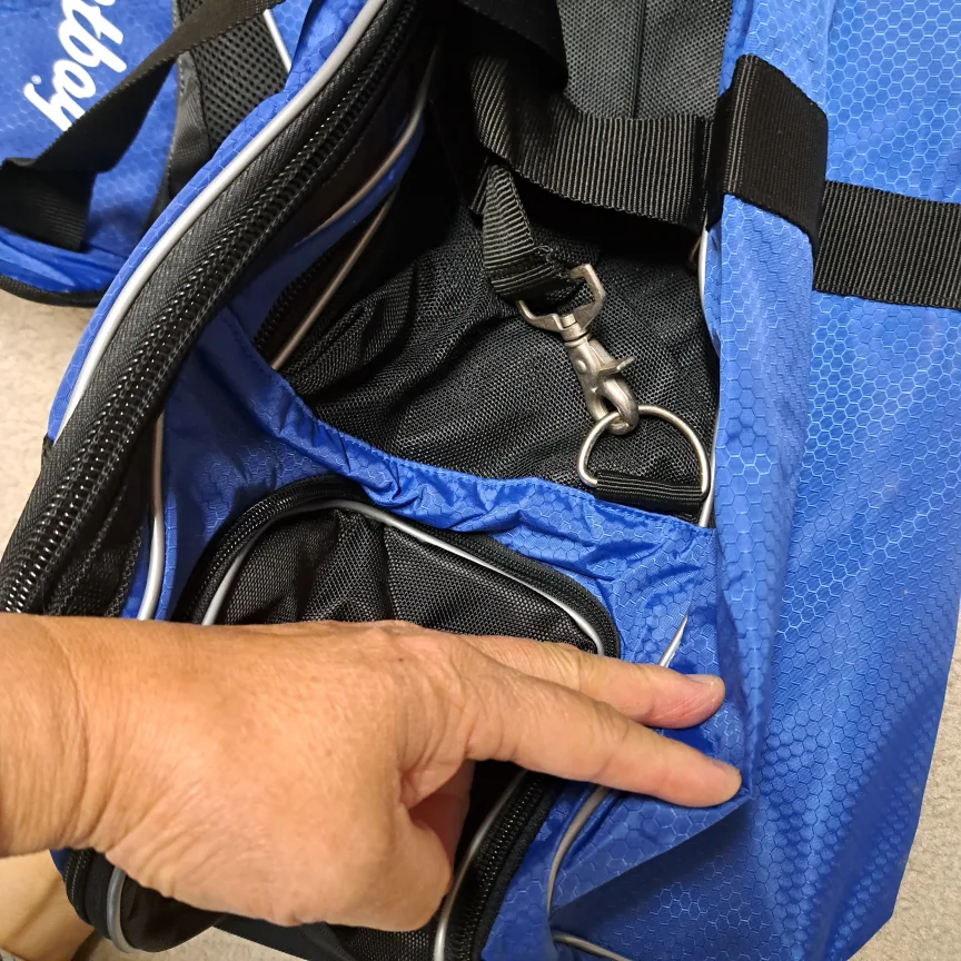 New Blue & Black Sports Bag image indicator(2)