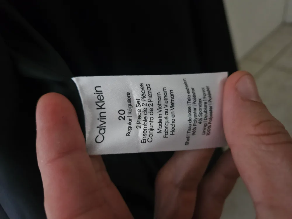 Calvin Klein Mens Small' 2-Piece Formal Suit & Pant Set 20 Long image indicator(3)