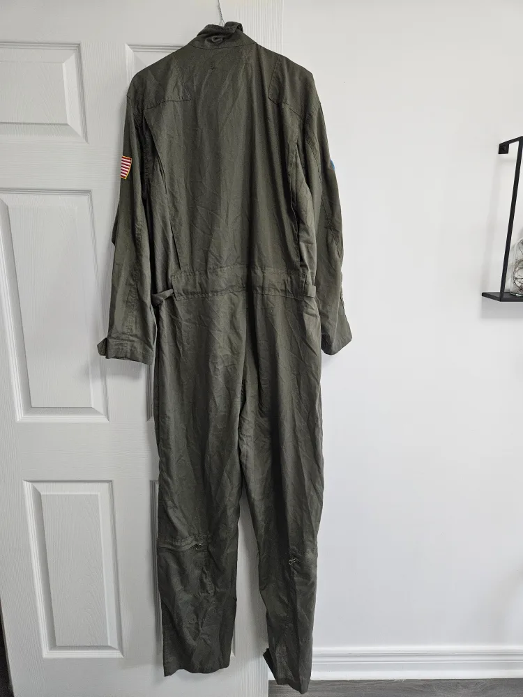 Halloween Costume - Top Gun Flight Suit (M) - Unisex🥕🥕 image indicator(2)