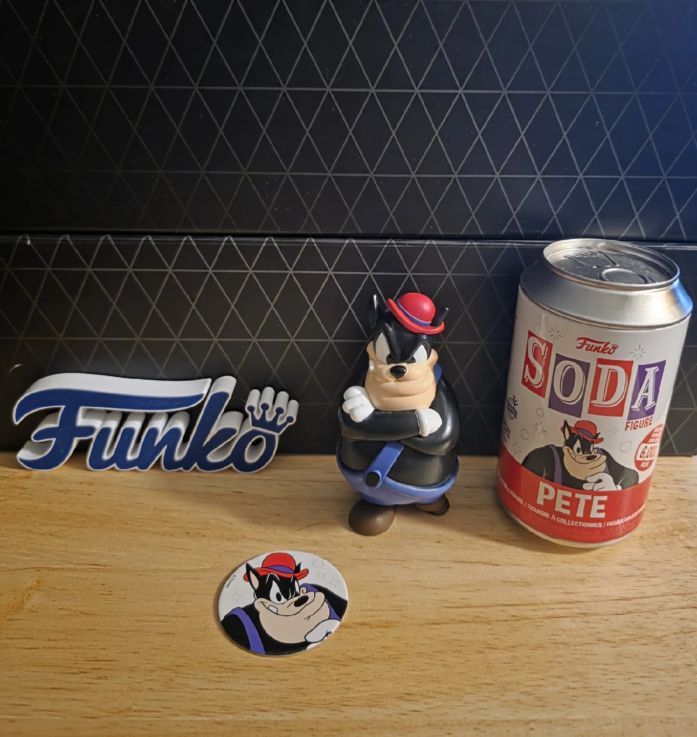 Funko Soda Pete Figure - Like New in Can!