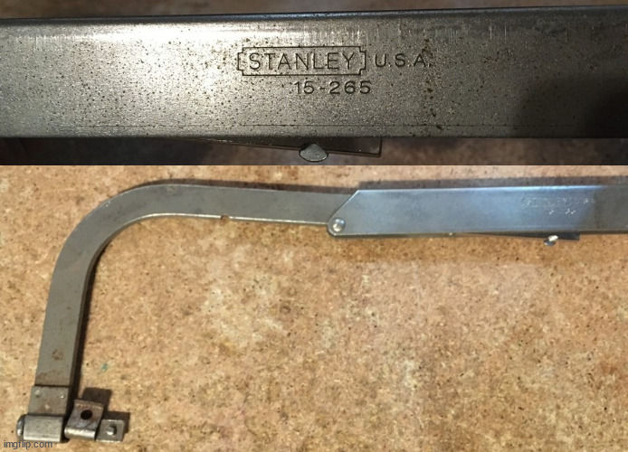 lot of 2 hack saw Stanley 15-265 adjustable serve ss 50s - photo 3