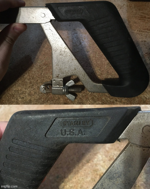 lot of 2 hack saw Stanley 15-265 adjustable serve ss 50s - photo 4