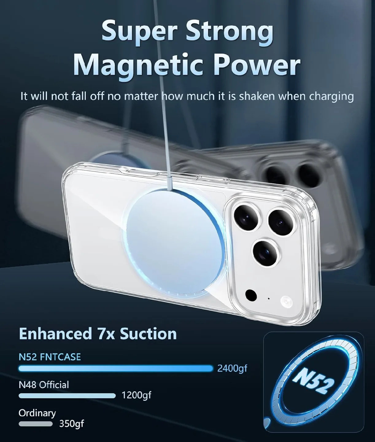 iPhone 17 Pro Max Case: Strong Magnetic Anti-Yellowing image indicator(2)