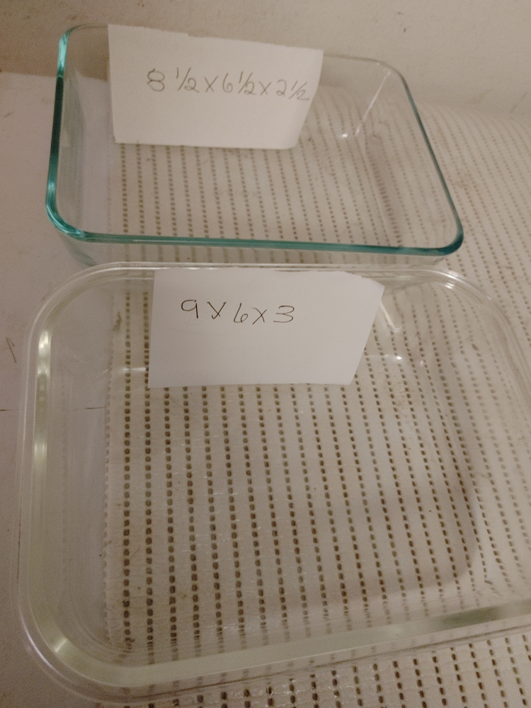 Two Glass Baking Dishes - 8.5"x6.5" & 9"x6" - photo 2