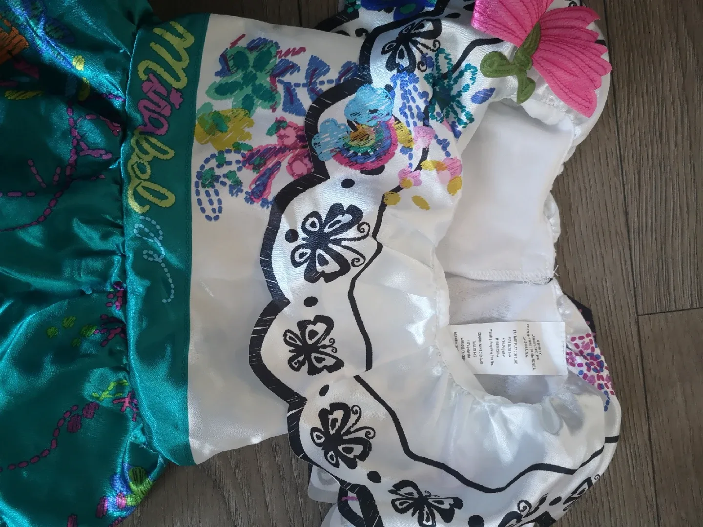 Disney Mirabel Costume Dress Size 4-6X image indicator(2)