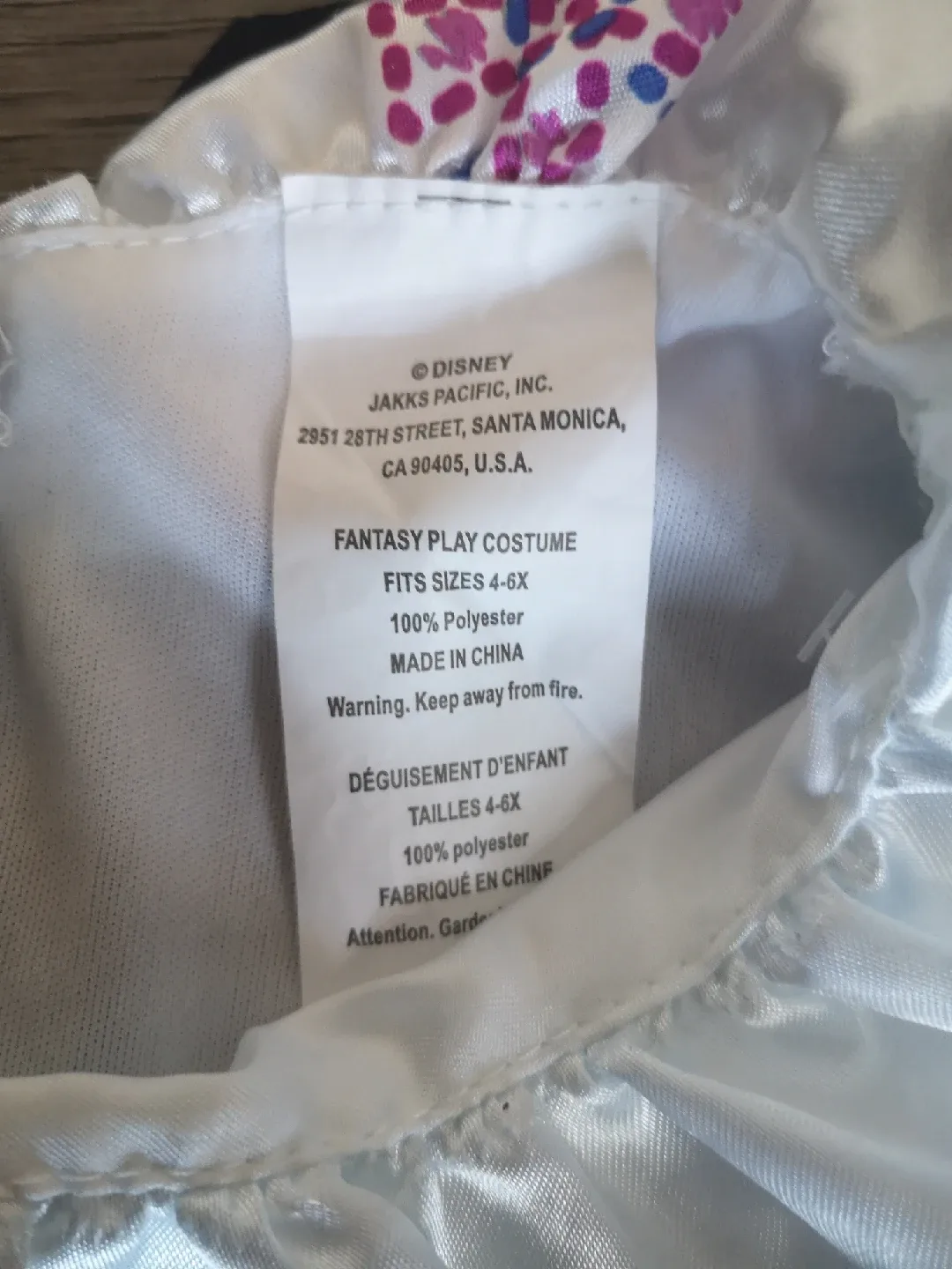 Disney Mirabel Costume Dress Size 4-6X image indicator(3)