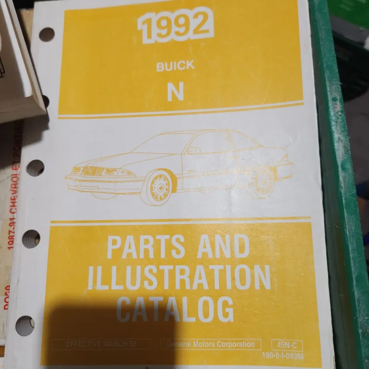 Chevrolet & Buick Parts Catalogues 1987-1992 image indicator(9)