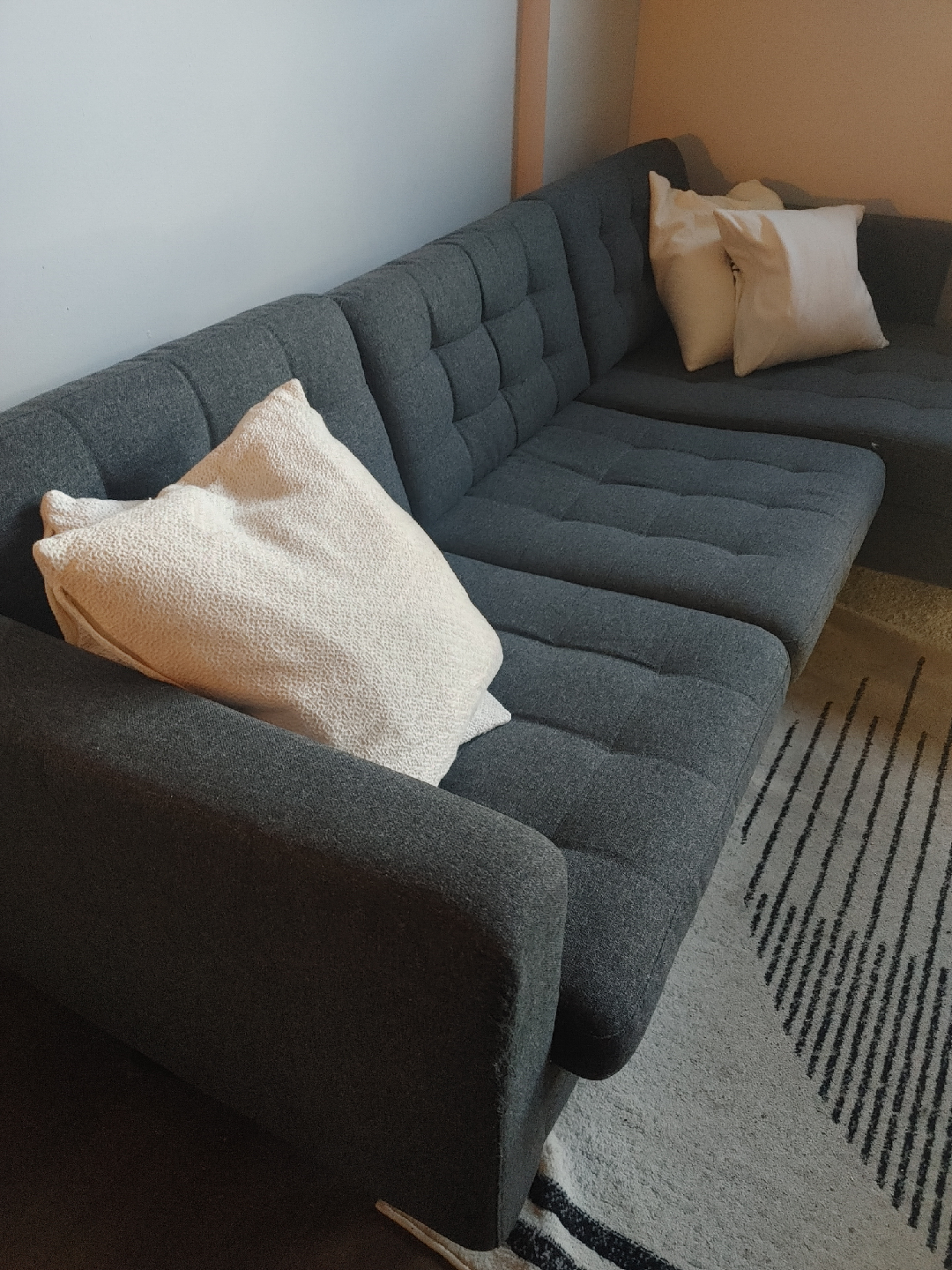 IKEA Morabo Grey Sectional Sofa - super functional. - photo 5