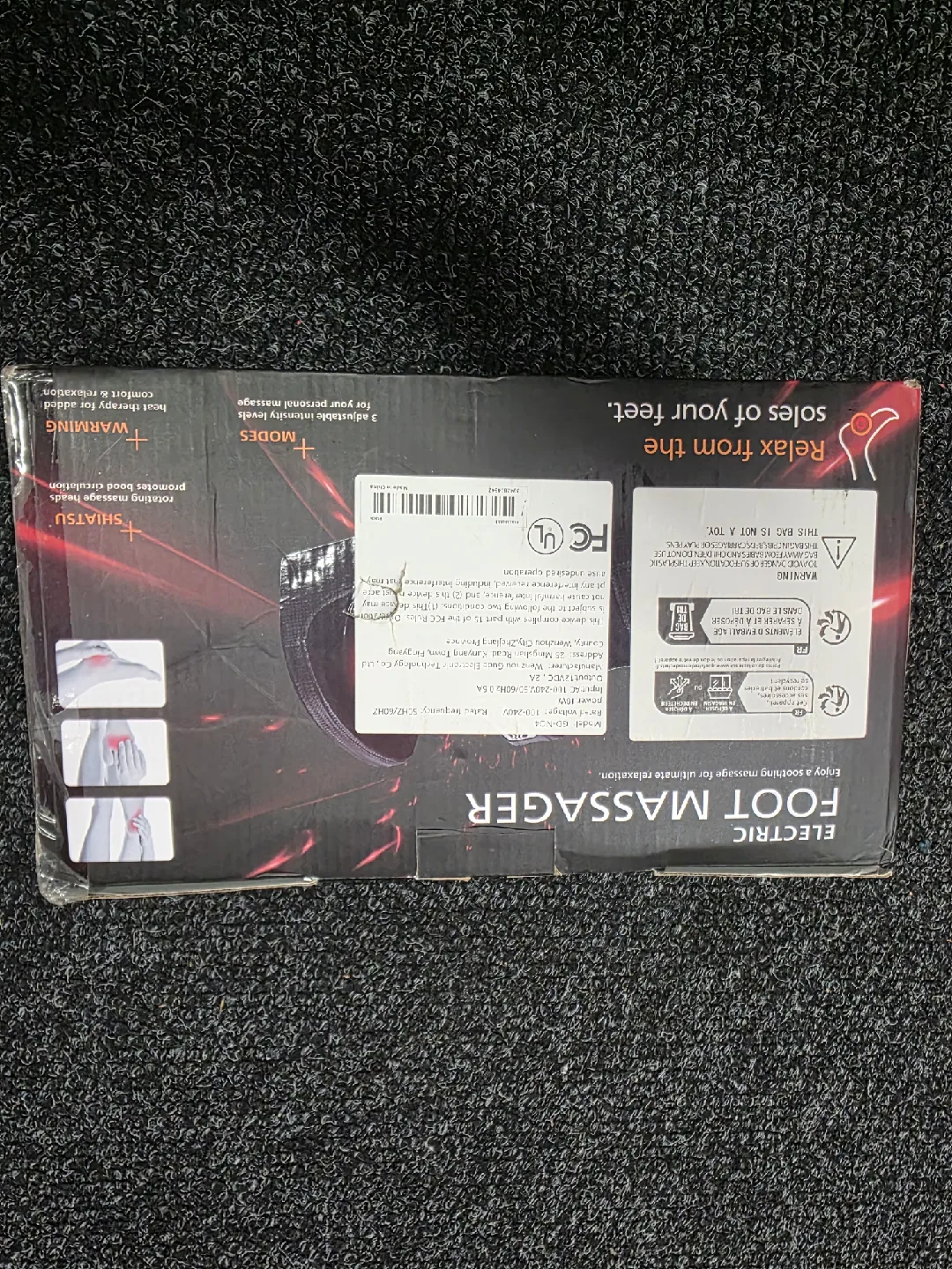 Electric Foot Massager - Shiatsu Massage image indicator(4)