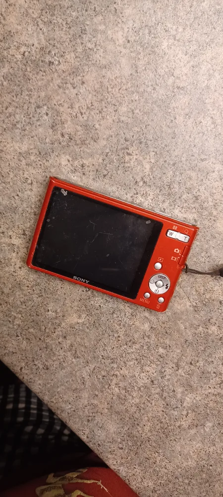 Sony Cybershot Digital Camera - Red image indicator(2)