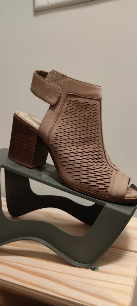 Vince Camuto Open-Toe Heeled Booties, Size 6 thumbnail