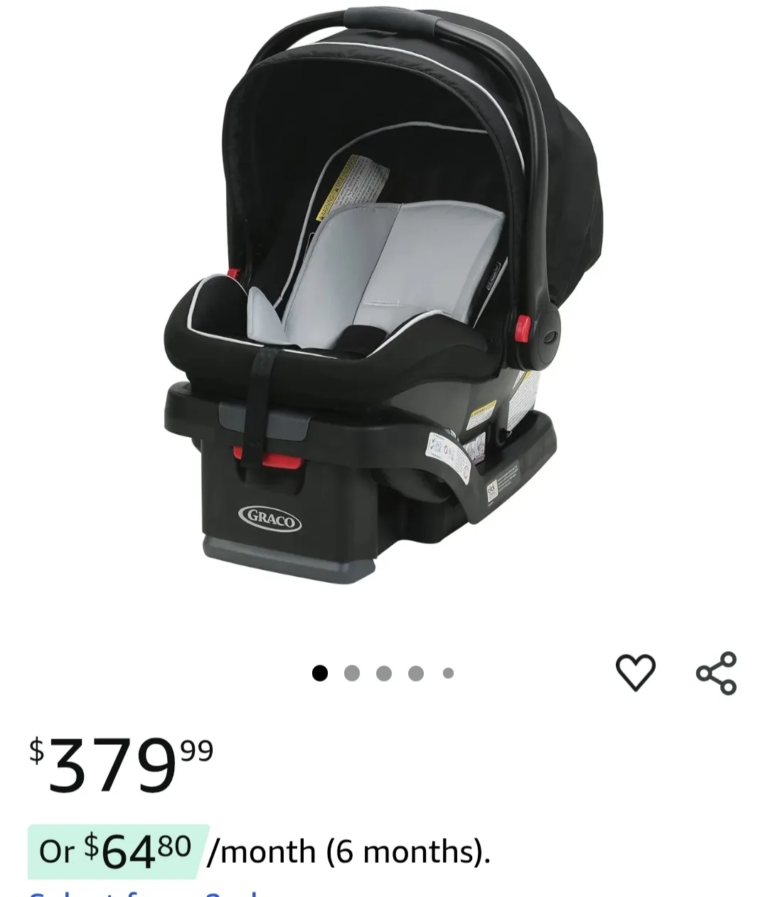 SnugRide SnugLock 35 Elite Infant Car Seat thumbnail