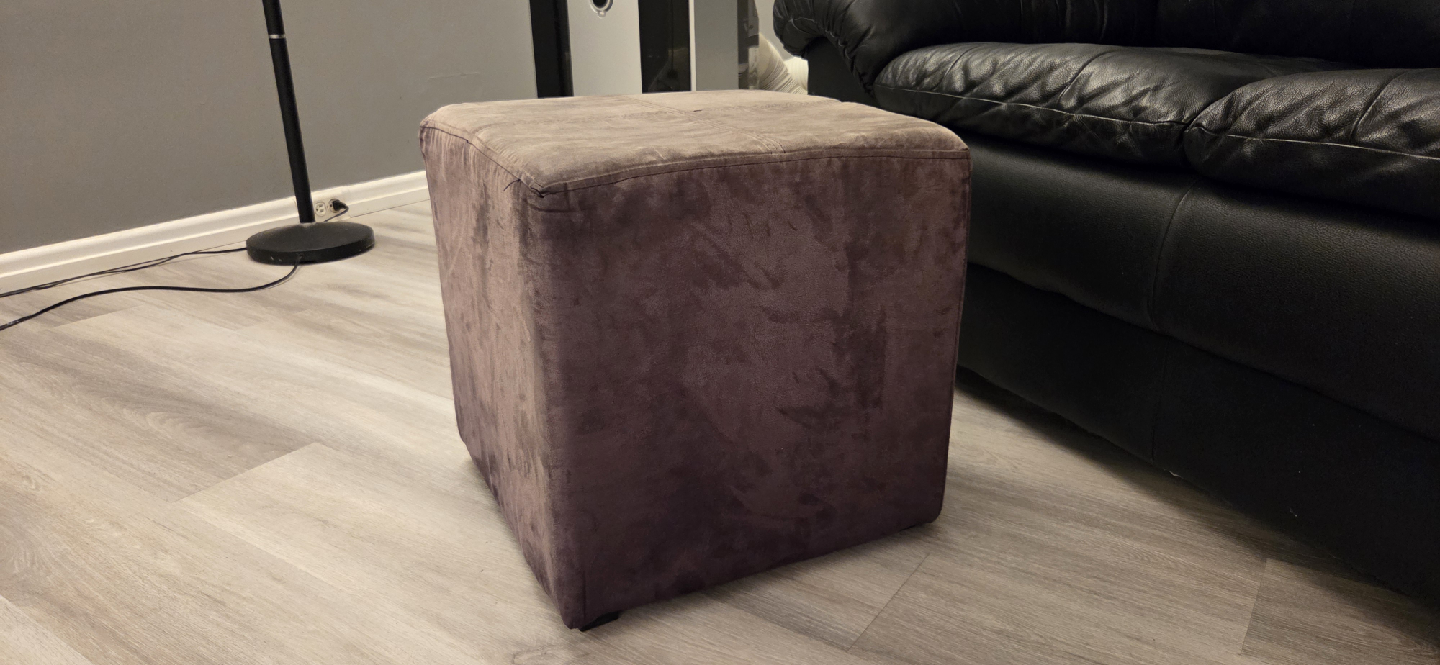 Upholstered Square Ottoman