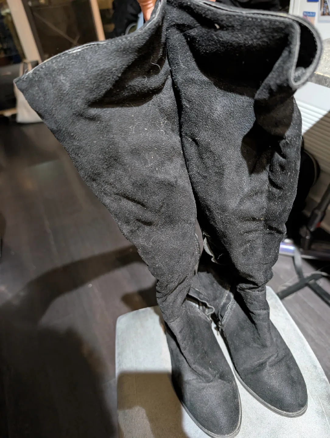 🧡Black Over-the-Knee Boots