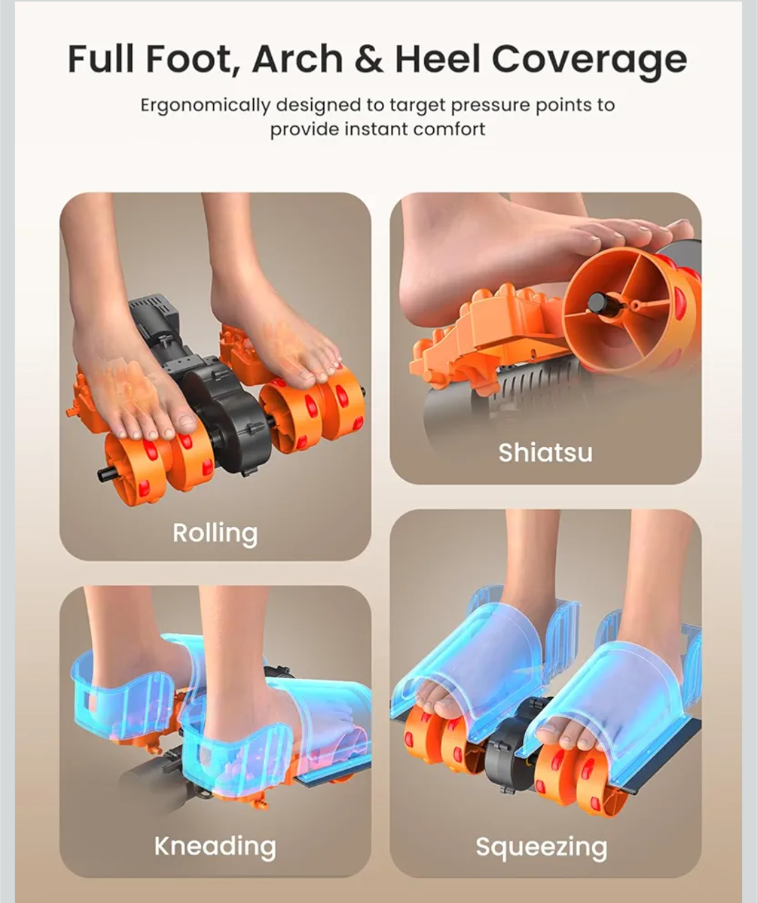 RENPHO Foot Massager with Heat - photo 2