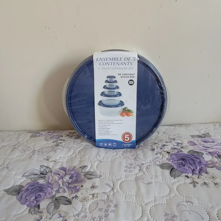 NEW ALFA 5-Pack Container Set image indicator(2)